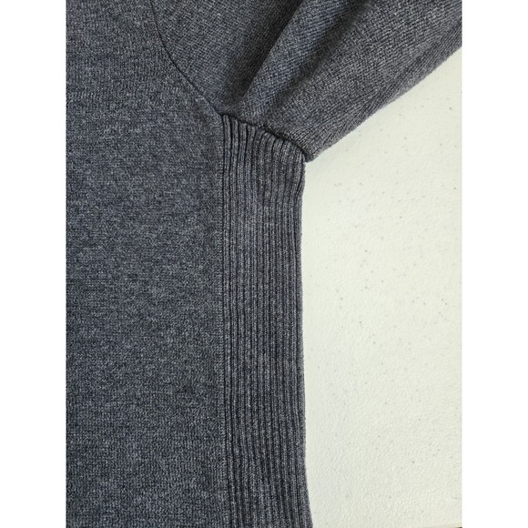 Eddie Bauer Men's XL‎ Gray Mediumweight Thick Long Sleeve Crew Neck Knit Sweater - Picture 6 of 14